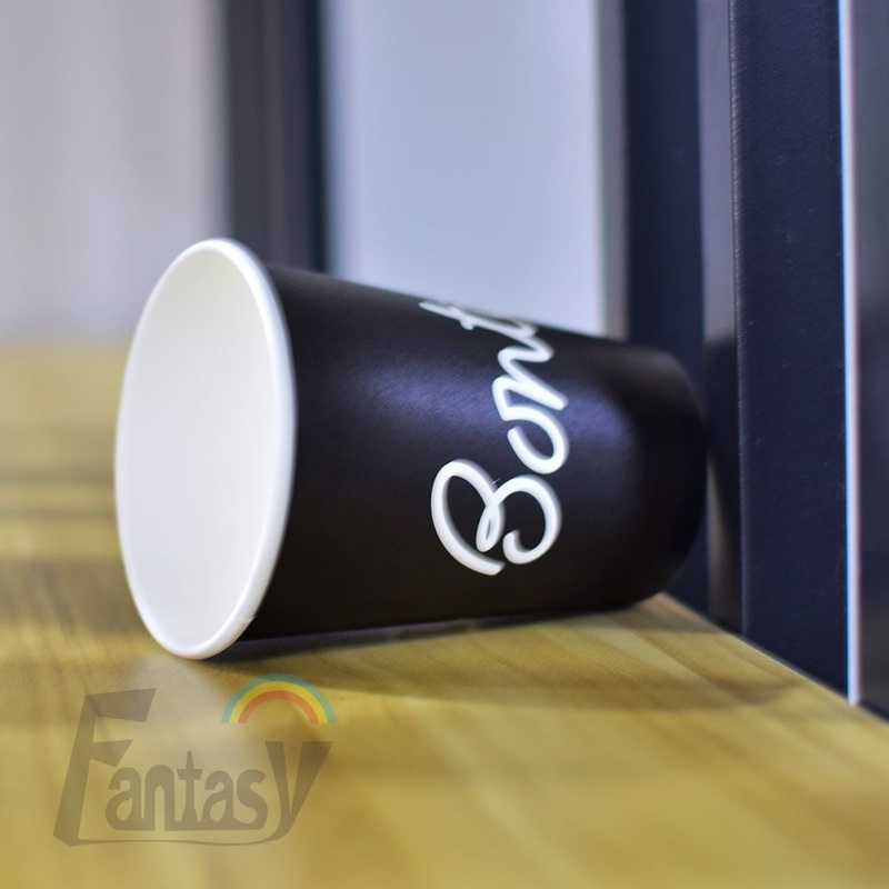 8oz Custom Size Disposable Bubble Tea Drink Single Wall Paper Coffee Cup – 8oz Cup and Custom Size Cup price