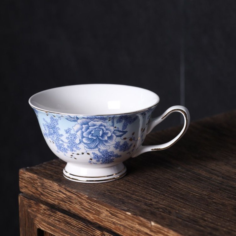 Chinese Style Bone China Coffee Cup and Saucer Set Gift Box – Coffee Cup and Ceramic Mugs price