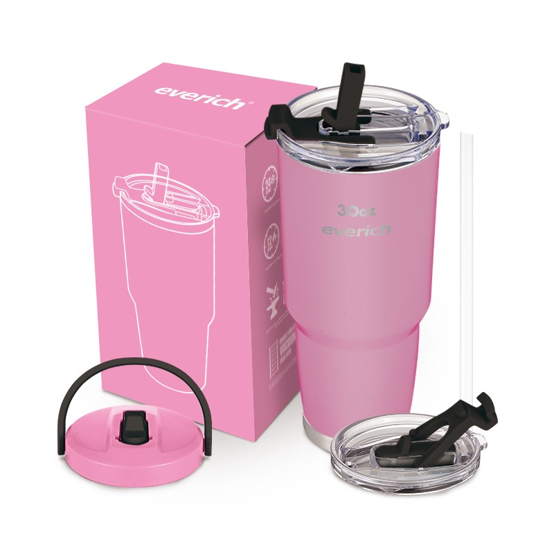 Custom 30oz Double Wall 18/8 Stainless Steel Vacuum Insulated Beer Mug with 2 in 1 Lid – Stainless Steel Tumbler and Stainless Steel Bottle price