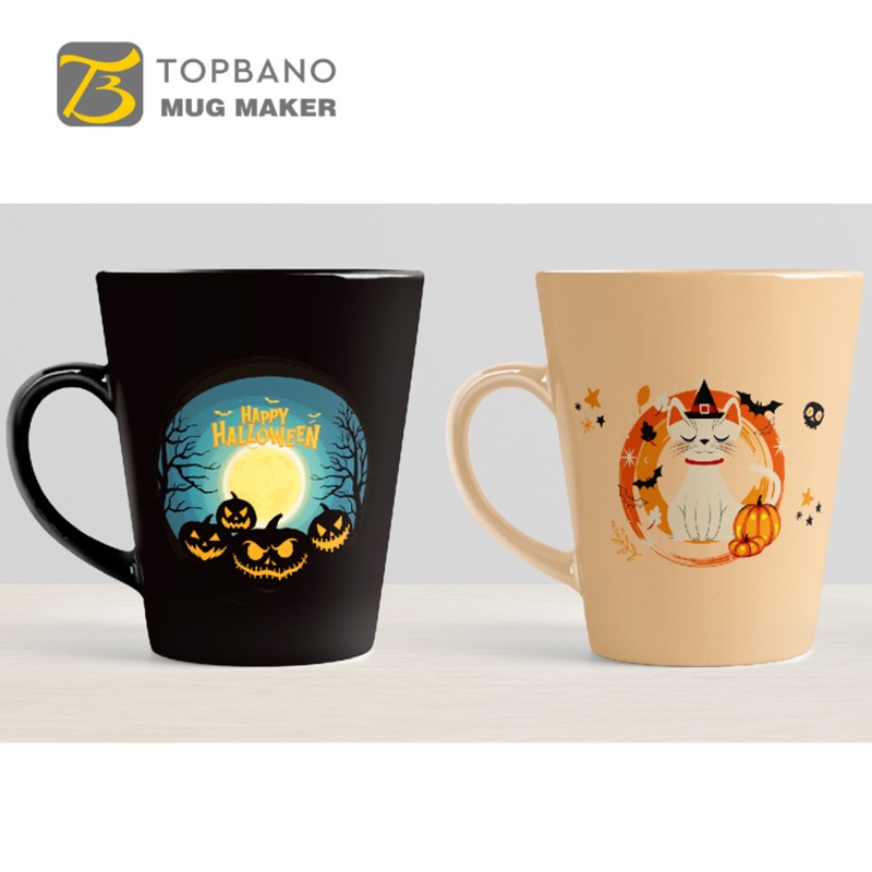 Custom Creative Halloween Coffee Mug Cartoon Ghost Ceramic Coffee Mugs – Ceramic Mug and Custom Mug price