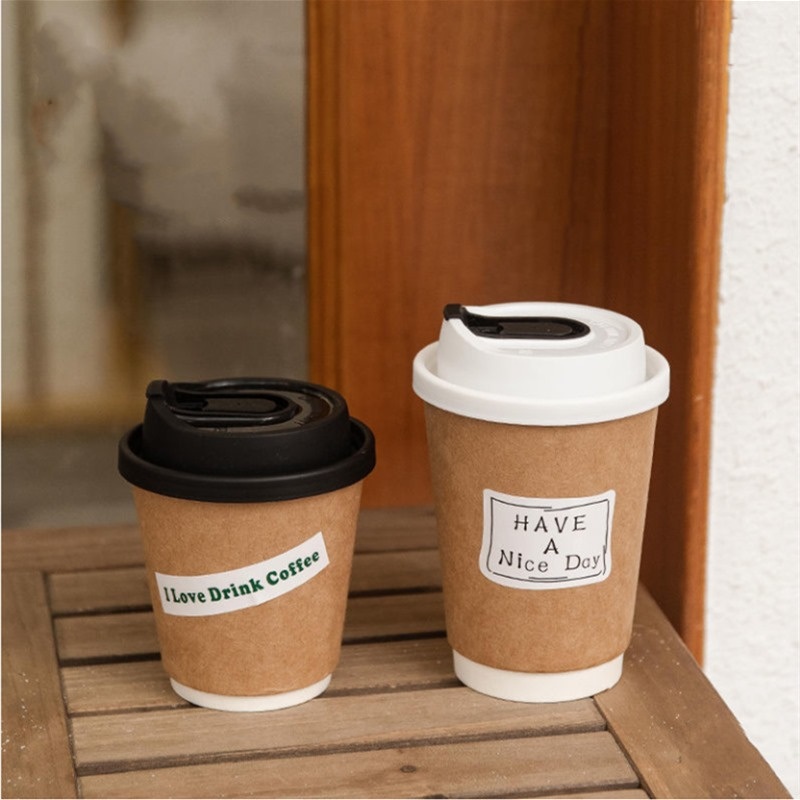 Custom White/Craft Bottom Roll for Making 100% Diodegradable Cup Raw Materi Fan Paper Coffee Cups Black – 4oz-16oz Paper Coffee Cup with Cup Holder and 4oz-20oz Paper Coffee Cup with Lid price
