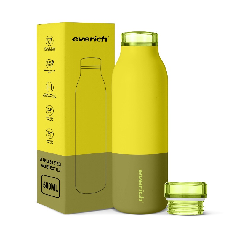 Customized New Arrival ODM 500ml Small Mouth Water Bottle with Tritan Lid Leakproof Flask for Sport – Coffee Mug and Custom Coffee Mugs price