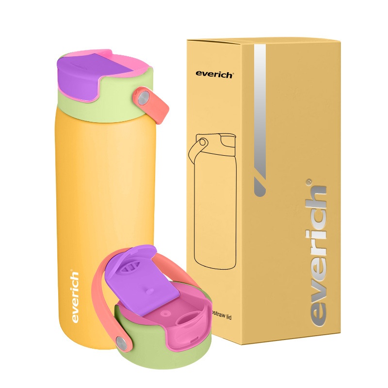 Customized Vacuum Flip Flask Double Wall Stainless Steel Water Bottle – Water-Bottles and Stainless Steel Water Bottle price