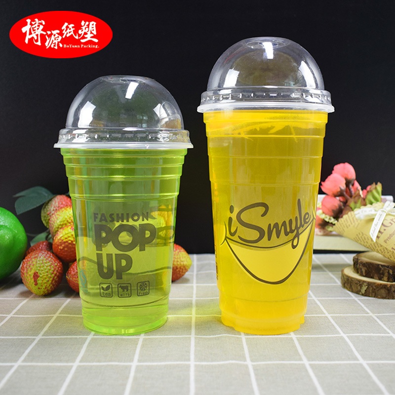 High Transparent Disposable Plastic Cup for Cold Beverage Juice Cola – Disposable Cups and Drinking Cups price