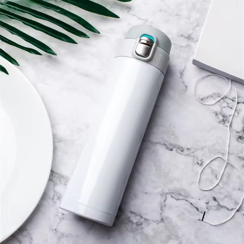 Hot Selling 500ml Double Wall Insulated Stainless Steel Vacuum Flask Bounce Sports Water Bottle – Sports-Style Bottle and Vacuum Flask Bottle price