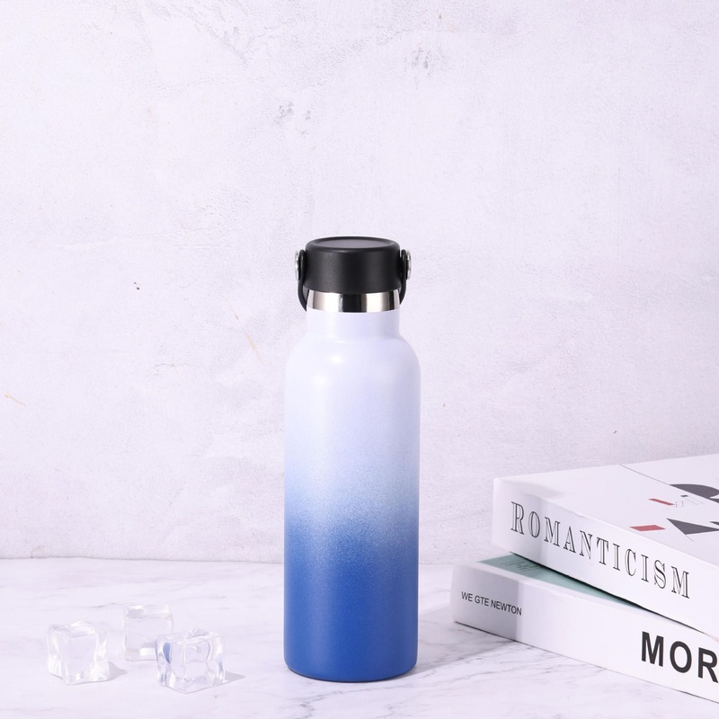 Multicolor Custom Color Water Bottle Double Wall Thermos Sports Travel Heat Insulated Vacuum Flask – Thermos and Water Bottle price