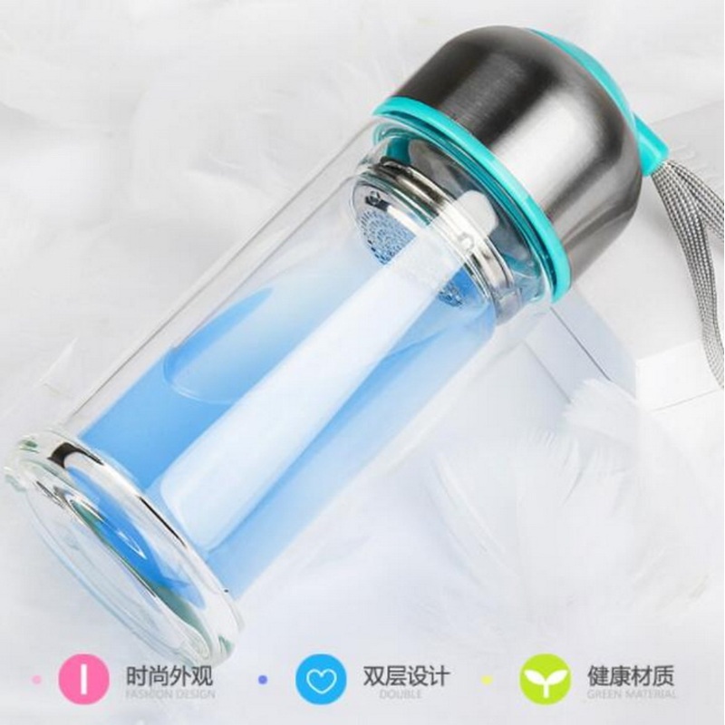 Portable Two-Layer Commercial High Borosilicate Glass Cup – Glass Mug and Glass Cup price
