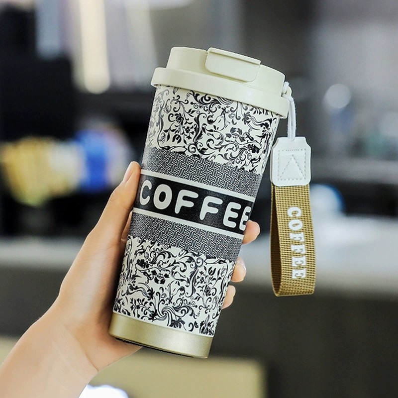 Stainless Steel Vacuum Insulated Water Coffee Tumbler Cup Water Bottle Double Wall Powder Coated Spill-Proof Thermal Mug for Home Outdoor – Coffee Mug and Sublimation Mug price