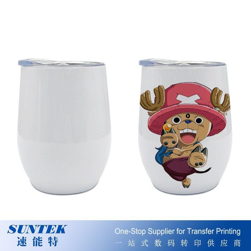Sublimation Blank 12oz Stainless Steel Stemless Egg Wine Tumbler – Heat Transfer and Mug price