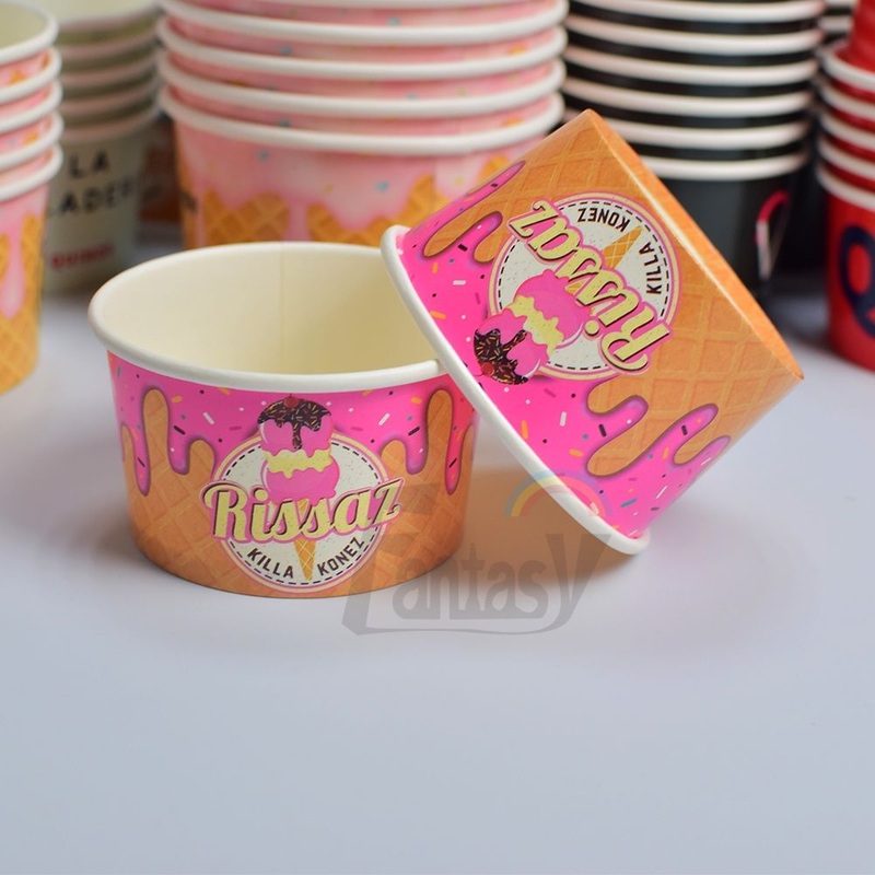 Takeaway Box Food Container Customizable Modern Disposable Ice Cream Paper Cups – Ice Cream Cups and Food Container Cups price