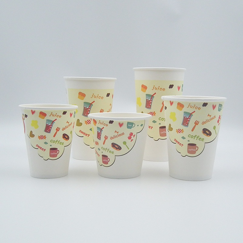 Wm1799 Printed Single Wall Coffee Paper Cup Custom Made Hot Paper Cup 8oz PE Coated Biodegradable Paper Cup – Coffee Paper Cup and Disposable Paper Cup price