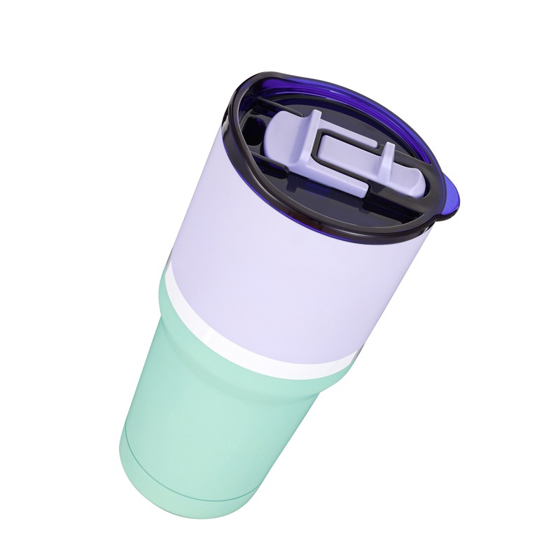 2-in-1 Lid American Style Double Wall Stainless Steel Wine Mug Insulated Tumbler – Customized Color Tumbler and Stainless Steel Tumbler price