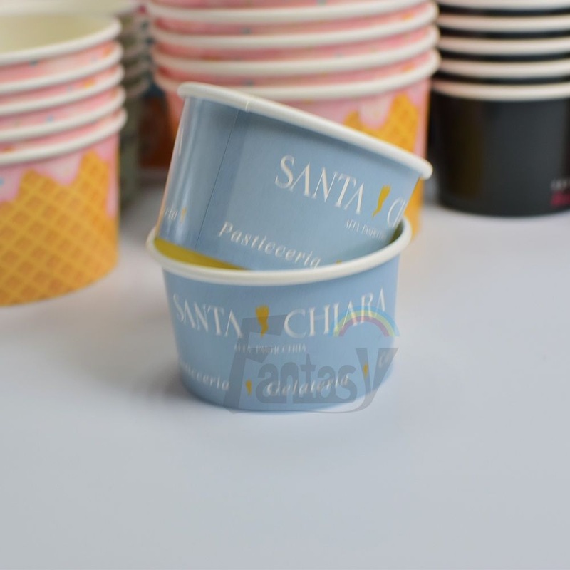4oz 5oz Cheap Beverage Soup Mug Disposable Ice Cream Paper Cups – 5oz Ice Cream Cup and Ice Cream Paper Cup price