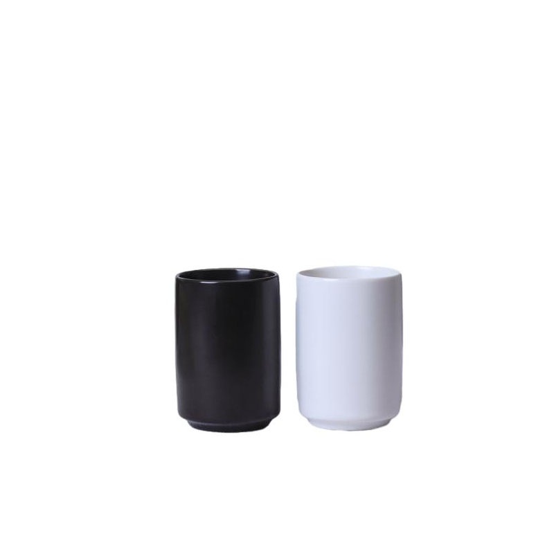 Black Porcelain Cup Matte Finish and Custom Logo Porcelain Cup – Porcelain Cup and Spoon Porcelain Cup price