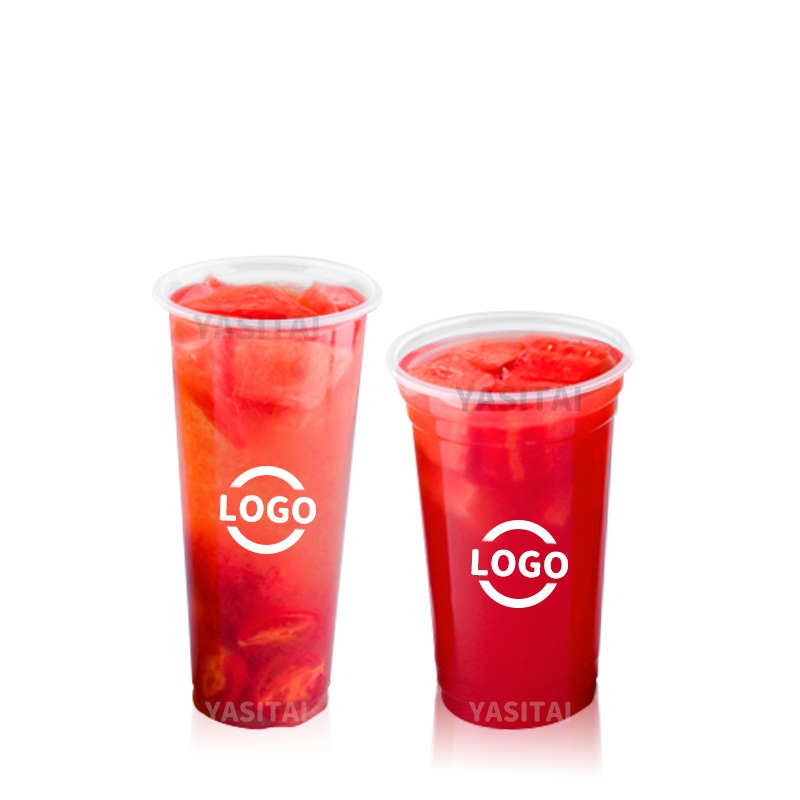 Custom Printed PP Disposable Plastic Cup Vasos De Plastico – PP Cup and Bubble Tea PP Cup price