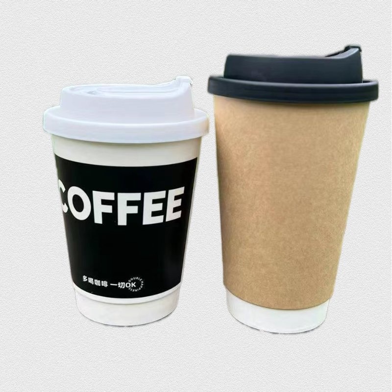 Factory Direct Supply Customizable Printing Disposable Double Wall Paper Cup for Drinkware – Double Wall Paper Cup and Paper Cup price