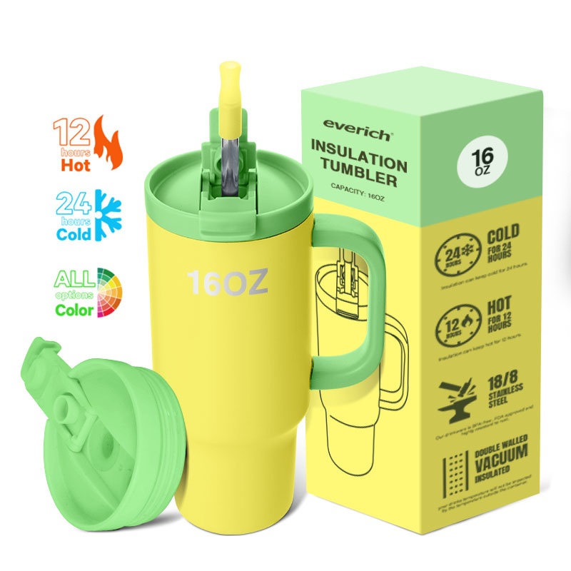 Leak-Proof Guarantee Vacuum Insulated Stainless Steel 16 Oz Tumbler – Vacuum Insulation Tumbler and Stainless Steel Tumbler price