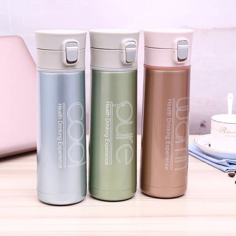 New Design of Double Wall Stainless Steel Thermos Vacuum Flask (SH-VC27) – Stainless Steel Cup and Stainless Steel Bottle price