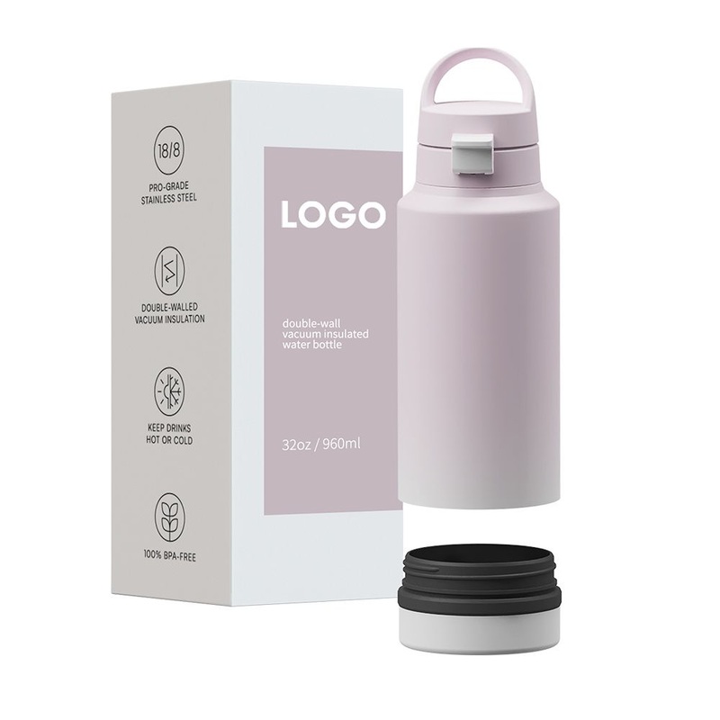 New Designed 2 in 1 Water Bottle 26oz 32oz Stainless Steel Bottle with Removable Bowl – Bottle and Sports Water Bottle price