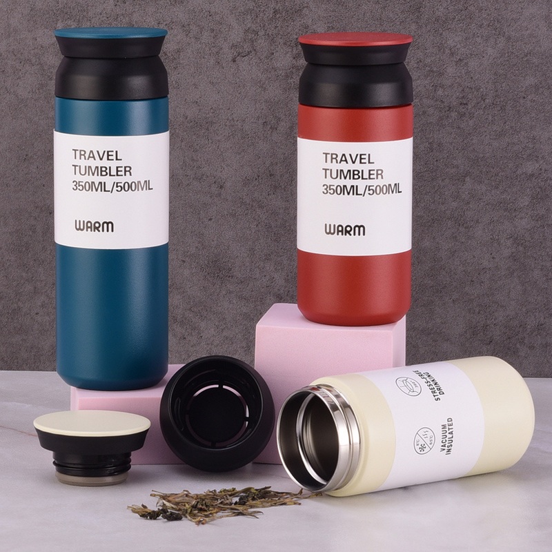 Simple Stylish Thermoses Water Bottle Kintos 350ml 500ml Stainless Steel Insulated Vacuum Mugs – Insulated Vacuum Mugs and Stainless Steel Mugs price