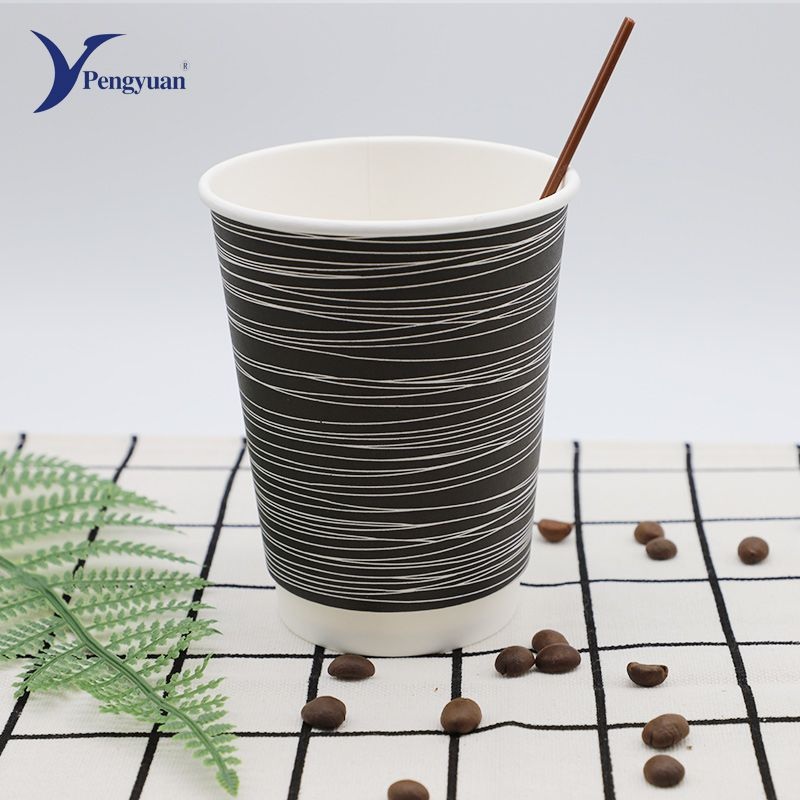 Wholesale Custom Printed Hot Drinking Double Wall Paper Cup – Double Wall Paper Cup and Disposable Paper Cup price