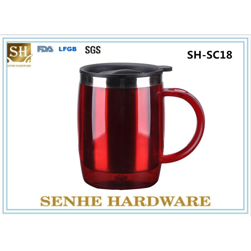 14oz Plastic Beer Mugs with Handle (SH-SC18) – Stainless Steel Travel Mug and Stainless Steel Cup price
