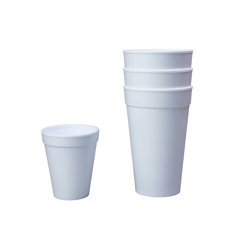 16oz White Styrofoam Cups Insulate Hot Drink Foam Cup – Styrofoam Cups and Custom Styrofoam Cups price
