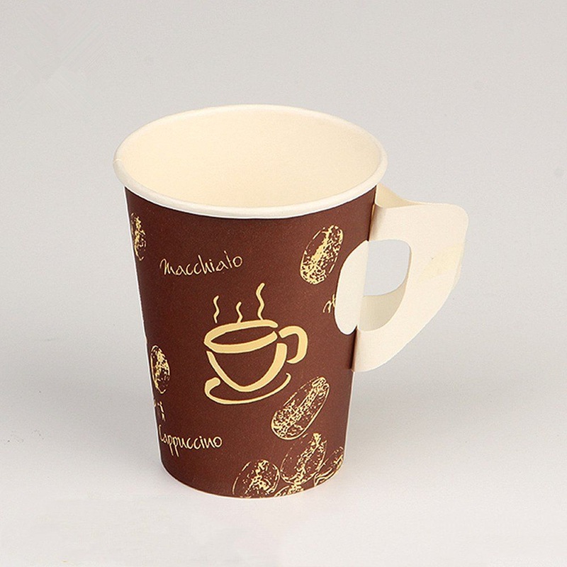 China Manufacture Price Customize Logo Design Disposable 2.5oz Cute Paper Cups with Handle – Paper Cup and Disposable Paper Cup price
