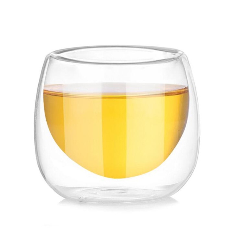 Clear High Borosilicate Mug Double Wall Glass Milk/Coffee/Beer/Juice Walled Cup – Borosilicate Glass Cup and Double Wall Borosilicate Glass price