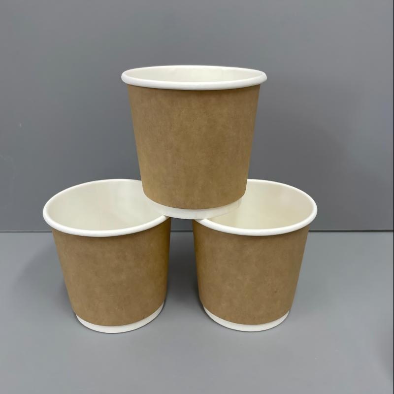 Custom Logo Disposable Food Grade Double Wall Coffee Paper Cup for Hot Drinks – Double Wall Coffee Cup and Hot Coffee Drinks with Lids price