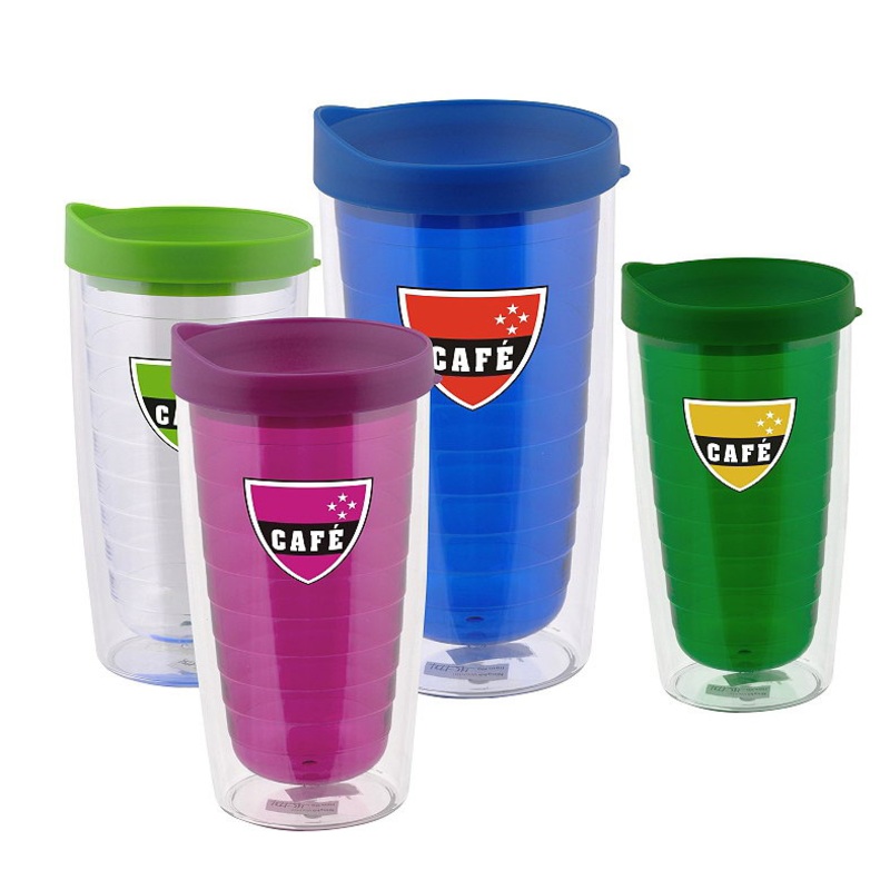 Customized Double Walled 16oz Wholesale Plastic Travel Mug – Plastic Travel Mug and Double Wall Mug price