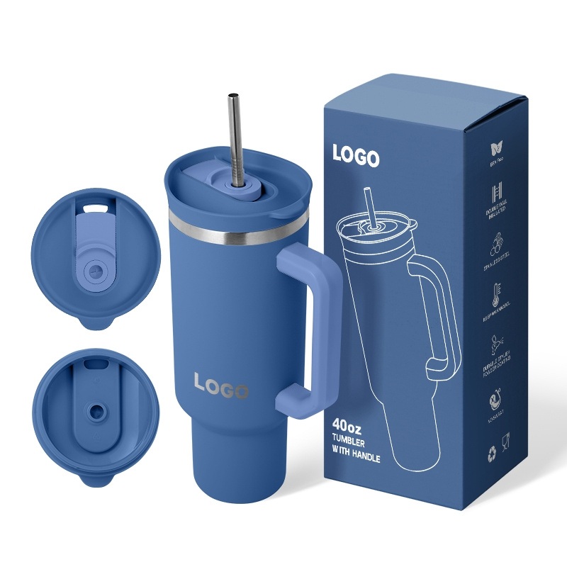 Everich Food Grade Double Wall Reusable Stainless Steel Vacuum Insulate Tumbler with Handle Leak Proof – Insulated Tumbler and Stainless Steel Bottle price