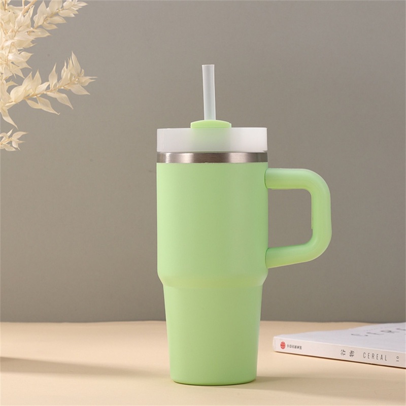 in Stock Stainless Steel Travel Outdoor Cup Thermal 14/20/30/40/64oz Thermal Mug 40oz Tumbler Water Bottle Vacuum Flask with Handle and Straw – Vacuum Flask and Stainless Steel Vacuum Flask price