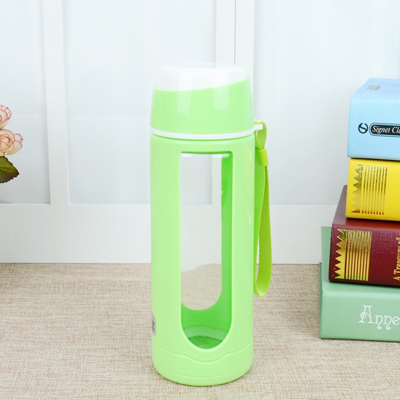 Portable Carrying Rope Transparent Glass Cup – Glass Bottle and Water Glass price