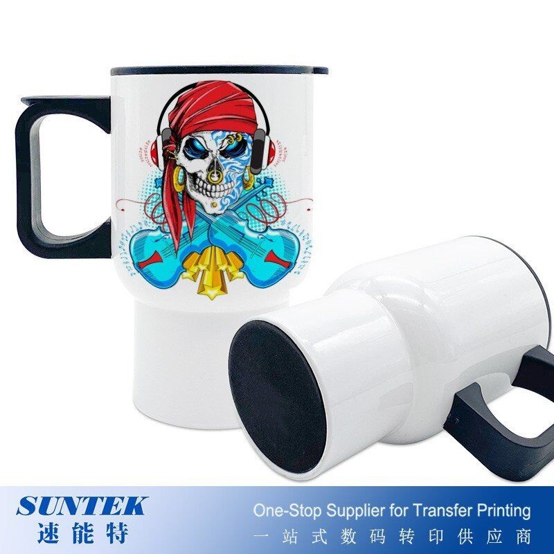 Wholesale 15oz Sublimation Blank Stainless Steel Car Mug – Heat Transfer and Custom price