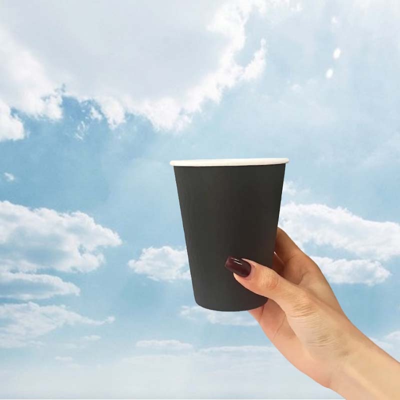 Wholesale Custom Logo Printing Double Wall Paper Cup 4oz 8oz 12oz 16oz Disposable Hot Coffee Paper Cup – Cup Ton Coated Paper and Customize Coffee Paper Cup price