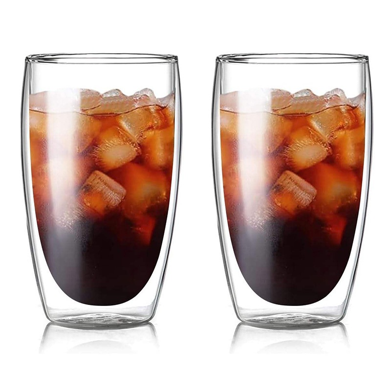 80/250/350/450ml Clear Double Wall Insulated Borosilicate Glass Coffee Mug – Coffee Mug and Double Wall Mug price