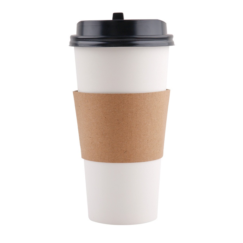 Biodegradebal Custom Logo Offset Printing Paper Coffee Mugs with Logo Printing Sleeve – Paper Cup and Disposable Paper Cup price
