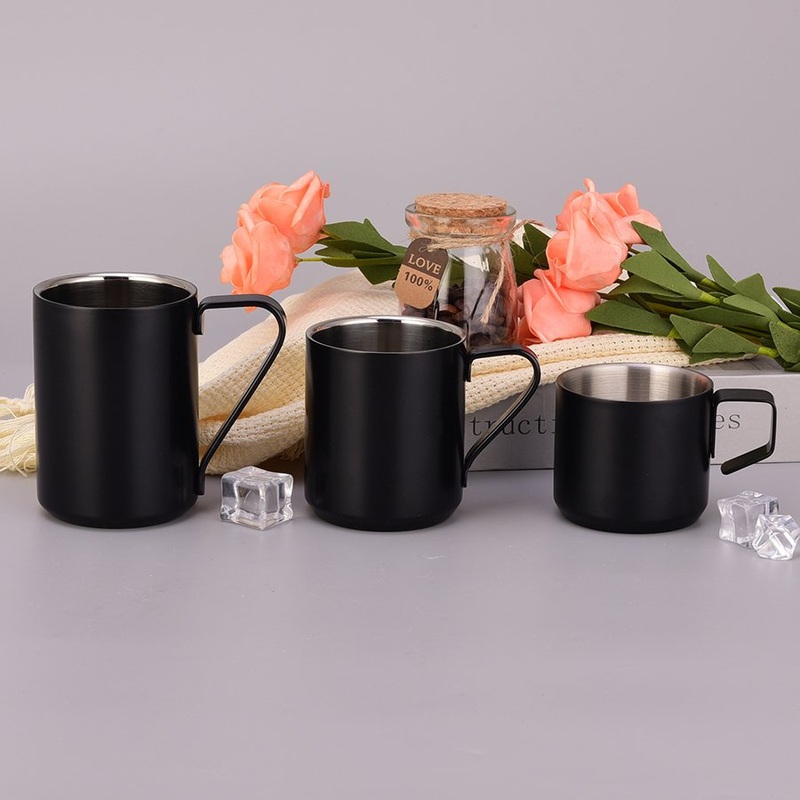 China Wholesale 304 Stainless Steel Drinkware Fashion Gift Stainless Steel Ice Coffee Cup Set Durable Coffee Beer Cup Mug – Beer Cup Mug and Coffee Cup price