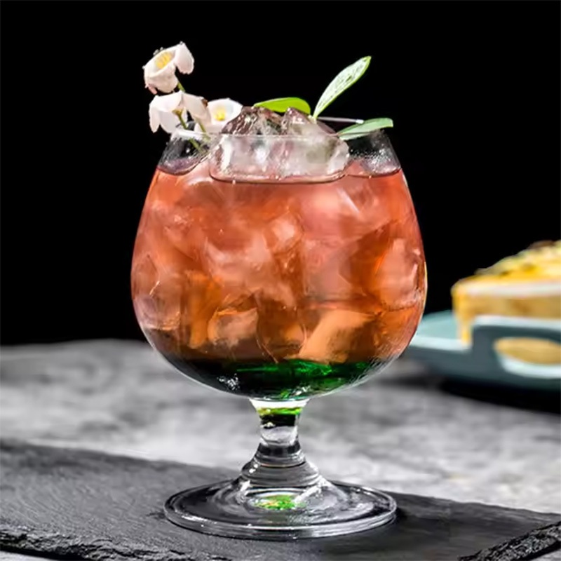 Crystal Short-Legged Cocktail Wine Glass Creative Brandy Whisky Gin Wine Glass-Premium Drinkware Cup – Wine Cup and Short-Legged Cup price