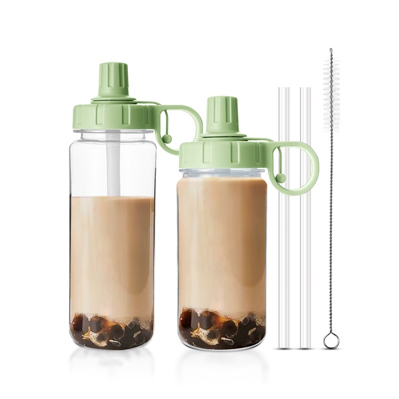 Custom Logo Tritan Material BPA Free Reusable Wide Mouth Bubble Tea Plastic Water Bottle – Double Wall Stainless Steel and Vacuum Insulated Coffee Tumbler price