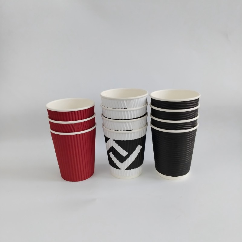 Disposable Eco-Friendly Exquisite Corrugated Paper Cup for Parties and Coffee – Paper Cup and Corrugated Paper Cup price
