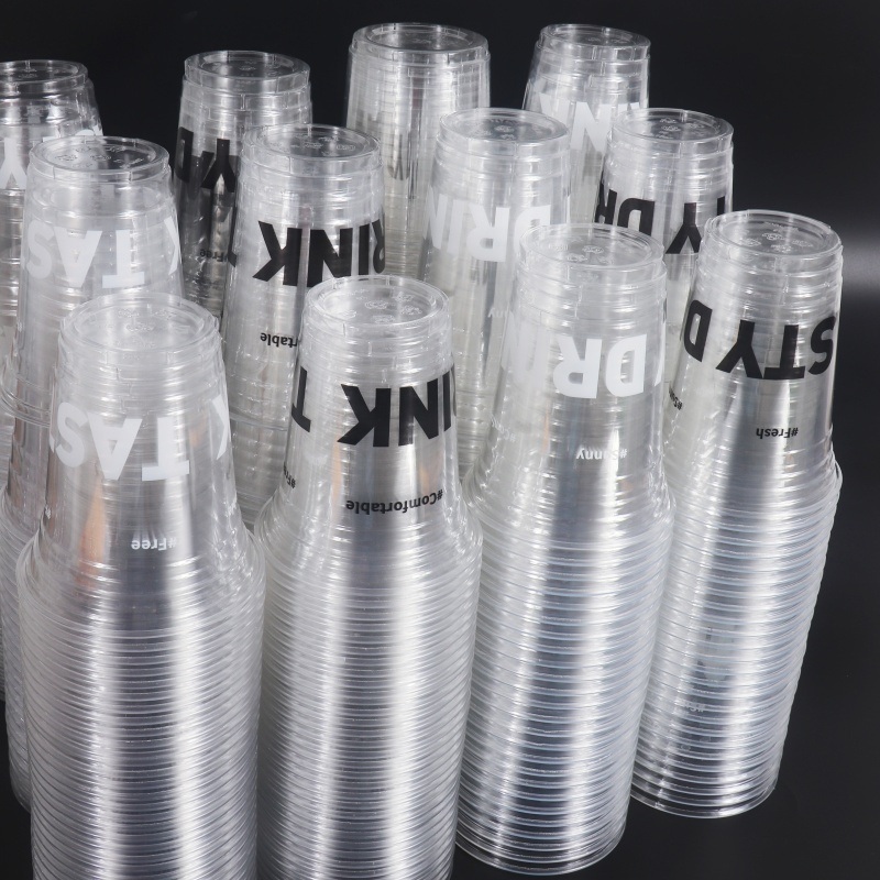 Disposable Plastic Drink Cup Single Wall Food Grade Vaso PP Custom Logo for Juice Coffee Tea Tequila Serving – Cup and Pet Cup price
