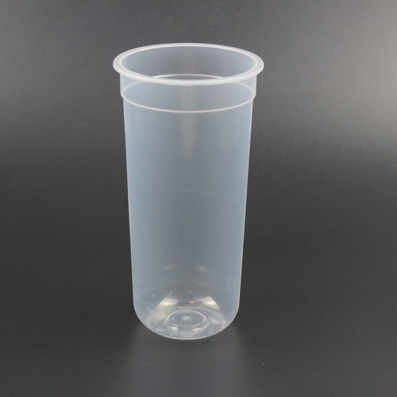 Disposable PP Plastic U Shape Drinking Cup with Custom Logo Printing – PP Cup and Disposable Plastic Cup price