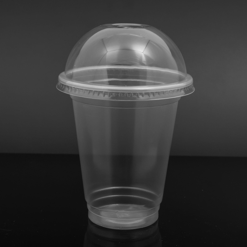 Drinking Disposable 420ml Plastic Takeaway Packaging Milk Tea Cups – Clear Cup and Cup with Lid price