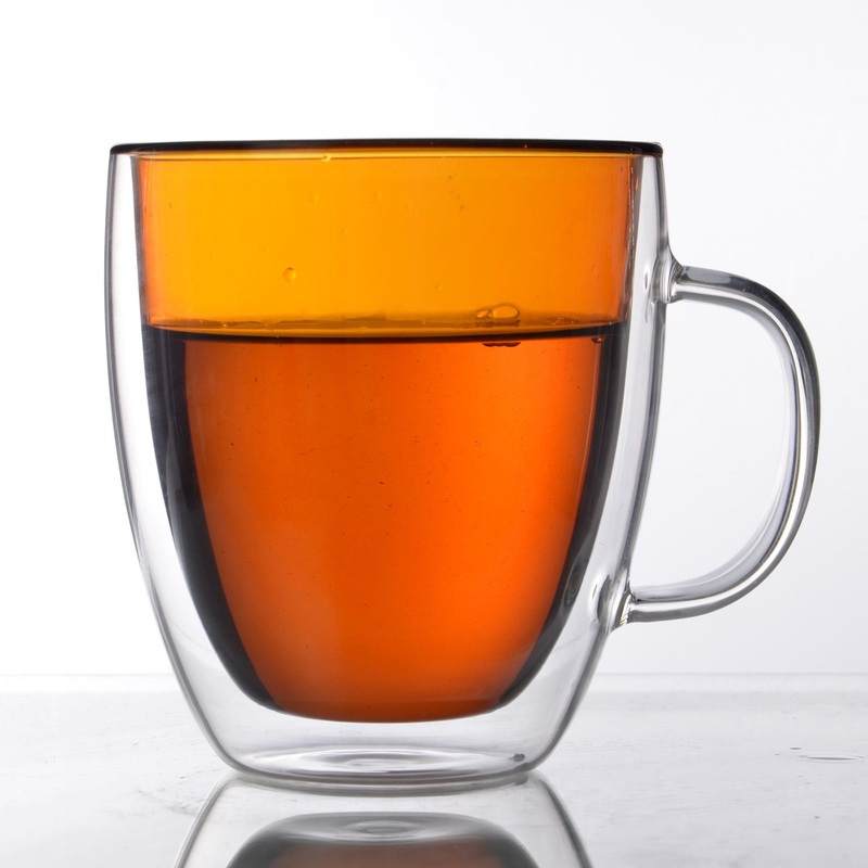 Heat Resistant Borosilicate Glass Colored Double Wall Glass Cup – Glass Wine Cup and Red Wine Cup price
