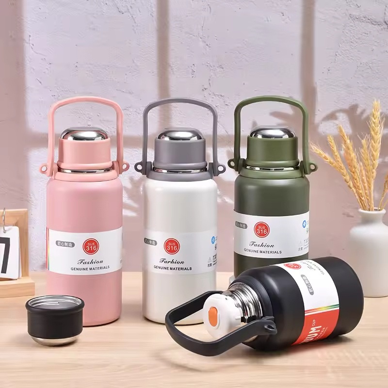New Vacuum Flask Eco-Friendly Stainless Steel Insulated Flask Large Capacity Custom Logo vacuum Insulated Water Bottle – Stainless Steel Water Bottle and Car Bottle price