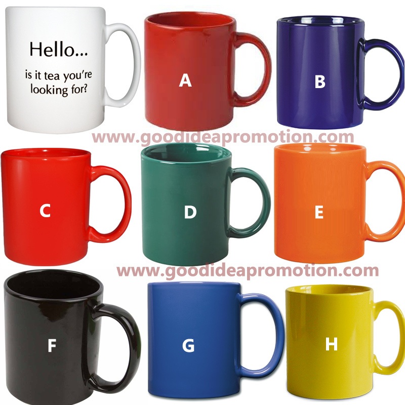 Promotional Ceramic Mug with Kinds of Color Options – Ceramic Mug and Ceramic Promotional Gift Cup price