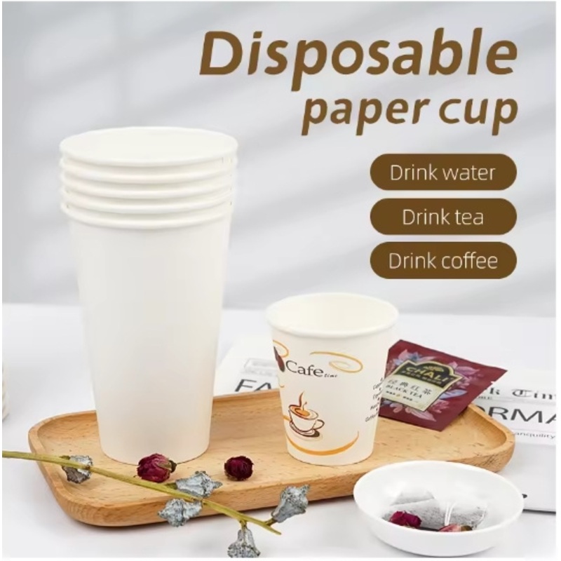 Wholesale Paper Cup Manufacturers Single / Double Wall Takeaway Custom Coffee Paper Cup with Lid for Hot / Cold Drink – Cup and Paper Cup price
