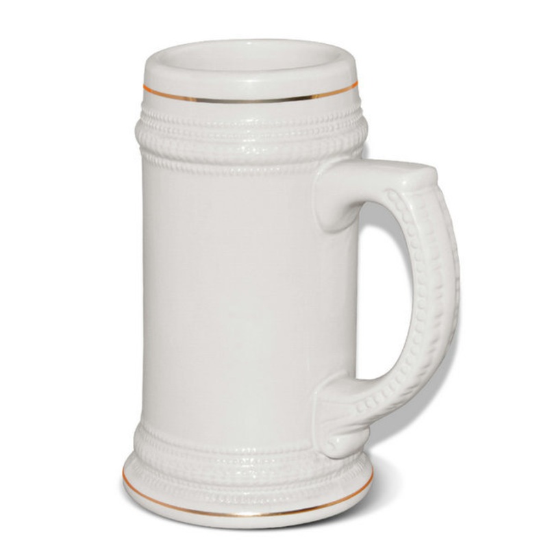 Wholesale Sublimation 22oz Ceramic Beer Mug Printing on Mugs – Printing on Mugs and Design a Mug price
